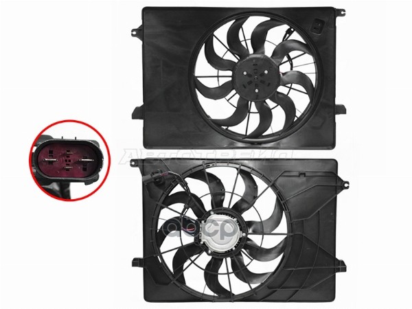 Диффузор Hyundai Palisade 18-25 Sat арт. ST-59-0073