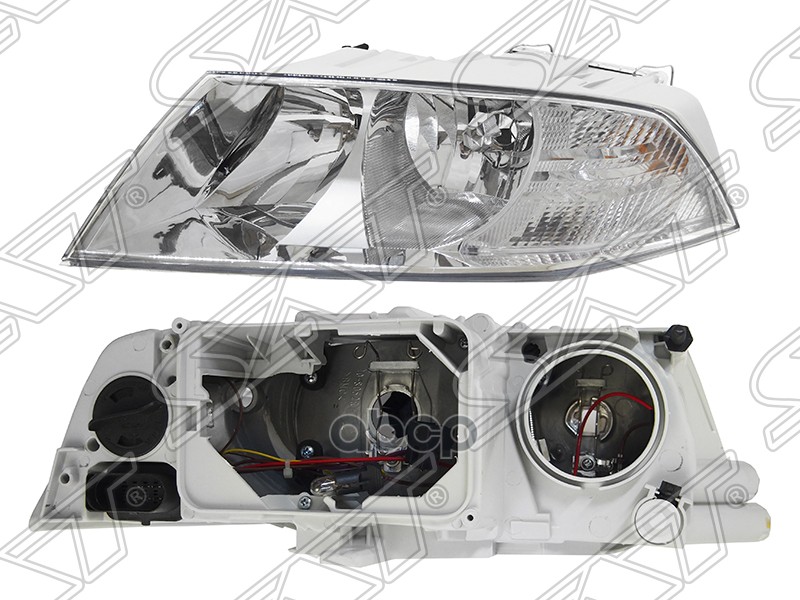 Фара Skoda Octavia 04-09 (Спереди/ Слева/ Ручная регулировка) Sat арт. ST-665-1111L