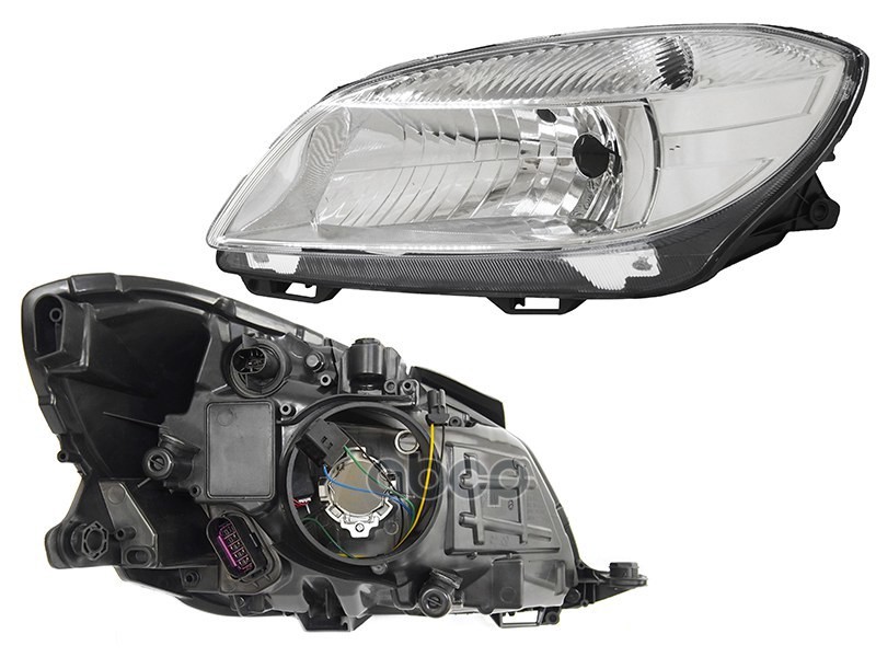 Фара Skoda Fabia 10-15 / Roomster 06-15 (Слева) Sat арт. ST-665-1122L