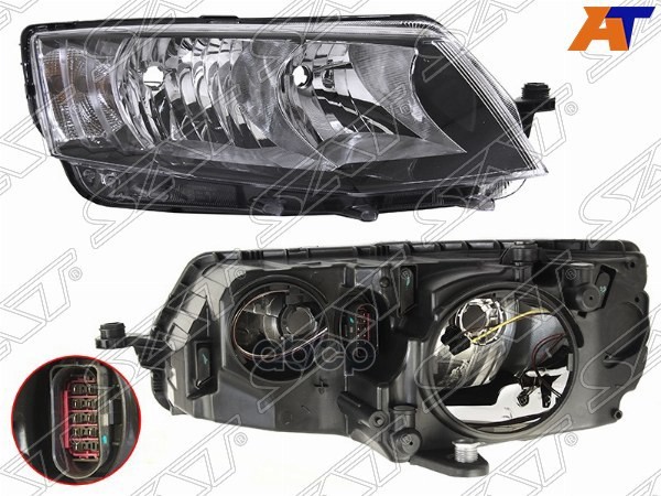 Фара Skoda Octavia 12-17 (Спереди/ Справа) Sat арт. ST-665-1126R