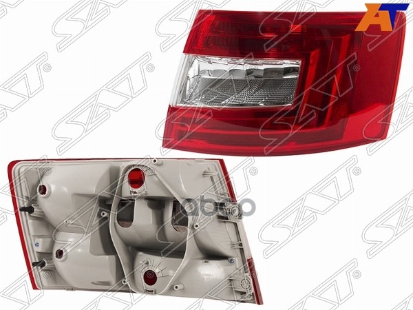 Фонарь задний Skoda Octavia 12-17 (Справа/ 4D SED) Sat арт. ST-665-1928R