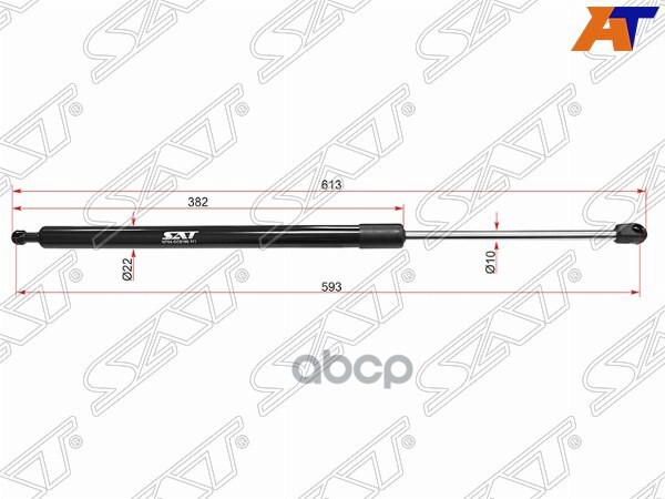 Амортизатор крышки багажника Lexus RX 08-15 (Справа=Слева) Sat арт. ST-68950-0E030