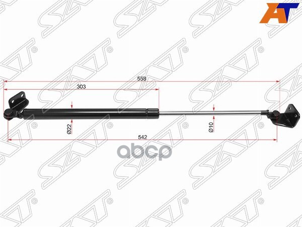 Амортизатор крышки багажника Hyundai Terracan 01-07 (Слева) Sat арт. ST-81750-H1000