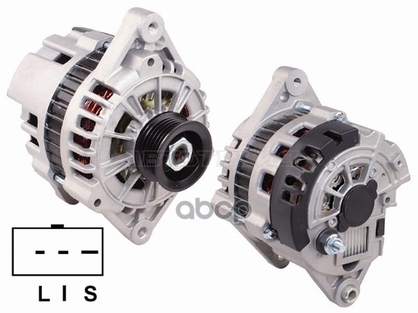 Генератор Chevrolet Lanos 05-09 / Daewoo Lanos 97-08 (A13SM/A15SMS/A16DMS 12V 85A) Sat арт. ST-85-0010
