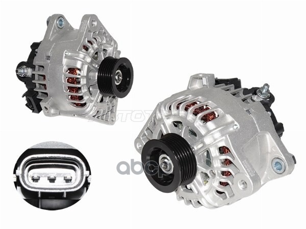 Генератор HYUNDAI SOLARIS 1.4/1.6 15-/KIA RIO 1.1 11- D3FA/D4FC/G4FC 12V 110A Sat арт. ST-85-0014