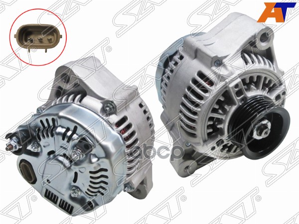 Генератор Toyota Carina (T190) 92-96 / Carina ED 89-98 (3SGE/4/5SFE 12V 80A) Sat арт. ST-85-0075