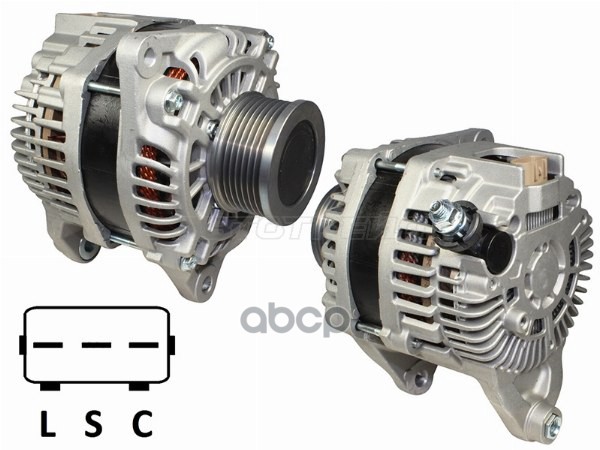 Генератор NISSAN MURANO/NAVARA/PATHFINDER/CABSTAR 2.5TD 06-11 YD25DDTI 12V 150A Sat арт. ST-85-0116