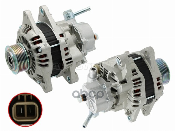 Генератор HYUNDAI H1 2.5D 02-07/KIA SORENTO 2.5D 02-06 D4CB12V 110A Sat арт. ST-85-0381