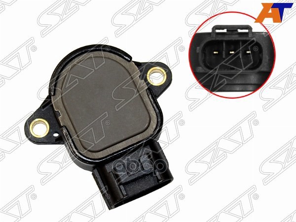 Датчик дроссельной заслонки Toyota Land Cruiser Prado (J90) 96-02 / Corolla Runx 01-06 Sat арт. ST-89452-35020