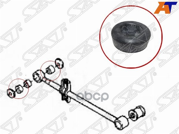 Сайлентблок рычага Daihatsu Be-Go 06-16 / Terios 97- Sat арт. ST-90043-85149