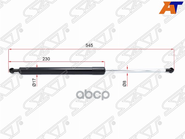 Амортизатор крышки багажника Infiniti FX35 02-08 / FX45 02-09 (Справа=Слева) Sat арт. ST-90452-CG010