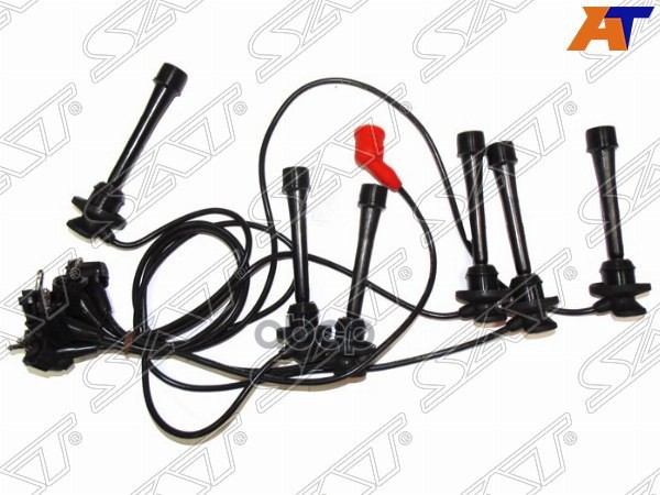 Провода высоковольтные Toyota Mark II (X90) 92-96 / Chaser 92-96 1GFE (Круглое основание) Sat арт. ST-90919-21562
