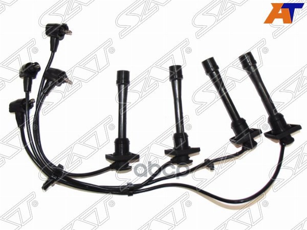 Провода высоковольтные TOYOTA COROLLA SPACIO AE11# 97-01 4/7A-FE (квадрат. резин.) Sat арт. ST-90919-22327