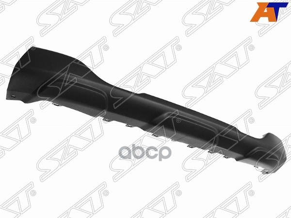 Накладка Бампера Renault Logan Stepway 18- / Sandero Stepway 18-22 (Спереди) Sat арт. ST-93-0014