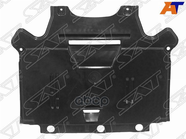 Защита двигателя Audi A4 08-12 (Задняя часть) Sat арт. ST-AU27-025-0
