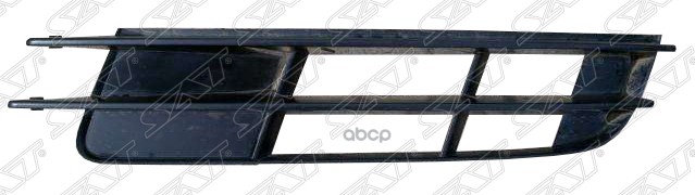 Решетка в бампер Audi Q7 05-09 (Слева) Sat арт. ST-AU30-000G-2