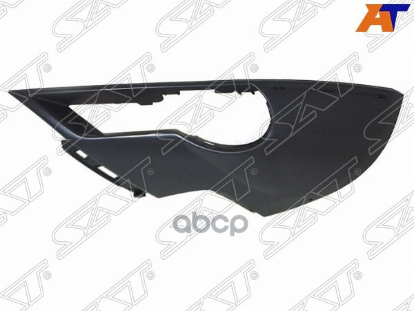 Бампер передний Audi Q7 09-15 (Нижняя часть/ Слева/ Под ПТФ) Sat арт. ST-AU30-013-A2