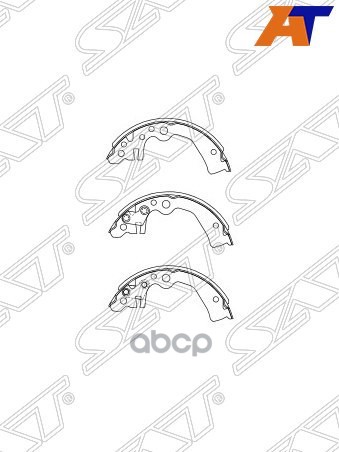 Колодки тормозные барабанные Nissan March 02-22 / Note 05-20 Sat арт. ST-AY360-NS089