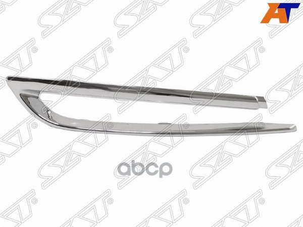 Молдинг бампера BMW 5-Series 13-17 (Сзади/ Слева) Sat арт. ST-BM55-087M-2