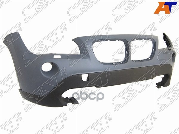 Бампер Передний Bmw X1 09-12 (Под Омыватели Фар/ Под Птф/ С Отверстием Под Крюк) Sat арт. ST-BMX1-000-0