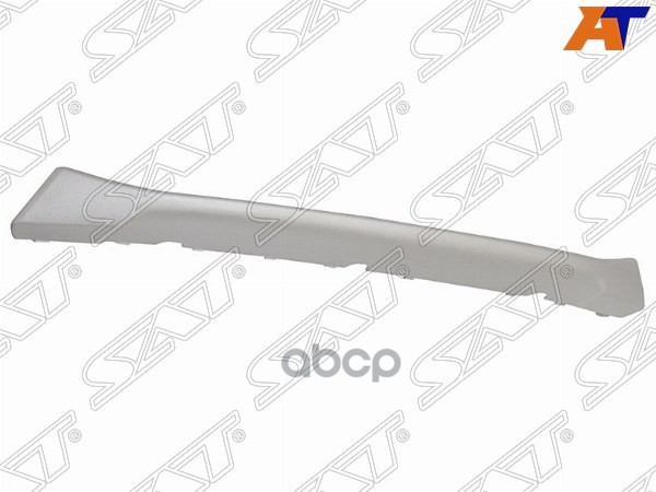 Накладка бампера BMW X1 12-15 (Спереди/ Снизу) Sat арт. ST-BMX1-000S-A0