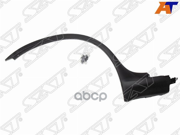 Молдинг Арки Крыла Bmw X5 99-06 (Сзади/ Справа/ Под Подножку) Sat арт. ST-BMX5-064M-1