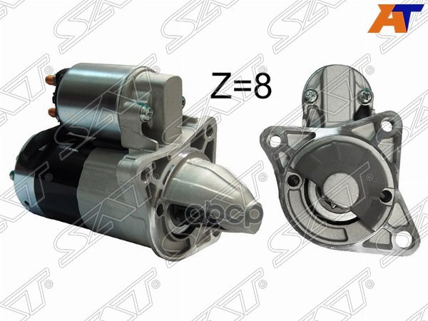 Стартер Kia Rio 00-05 / Spectra 00-11 (1 kW/ Z=8) Sat арт. ST-BPD4-18-400AN