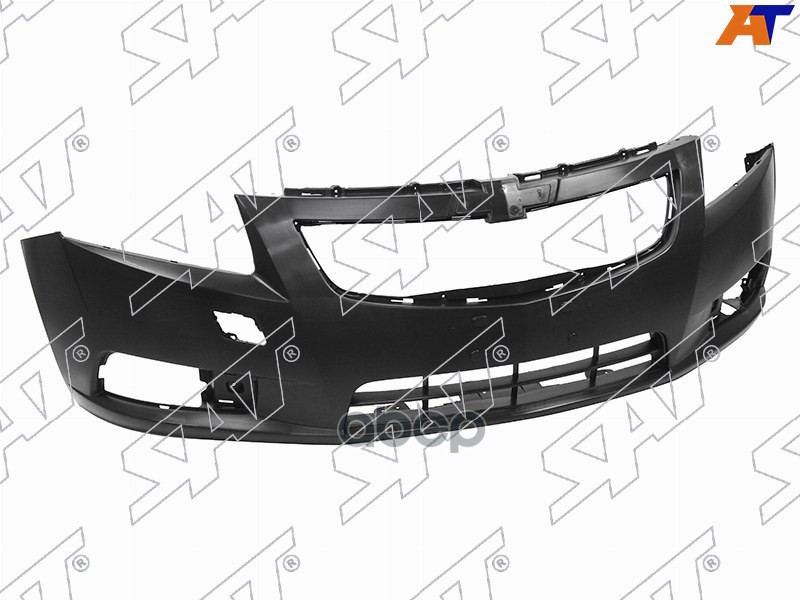 Бампер передний Chevrolet Cruze 09-12 (С отверстием под крюк) Sat арт. ST-CV42-000-0-R