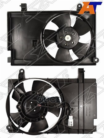 Диффузор Chevrolet Aveo 02-11 / Daewoo Kalos 02-08 Sat арт. ST-CVA5-201-0