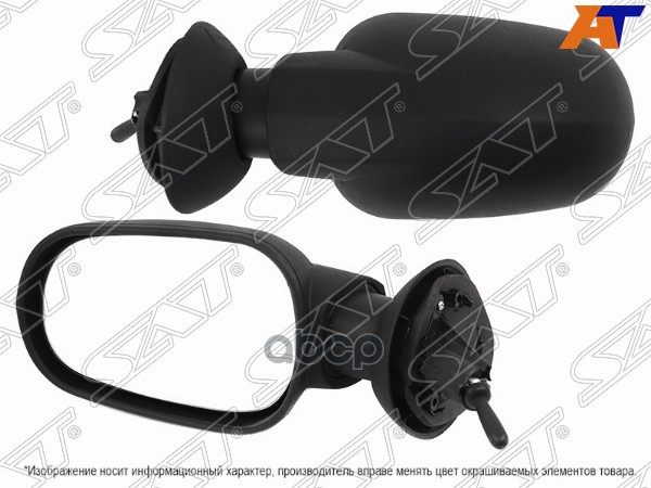 Зеркало Renault Logan 04-09 (Слева/ Механическое) Sat арт. ST-DC01-940-2