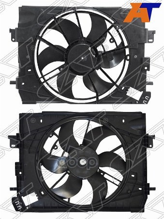 Диффузор Nissan Terrano 14-22 / Renault Arkana 18- Sat арт. ST-DC02-201-0