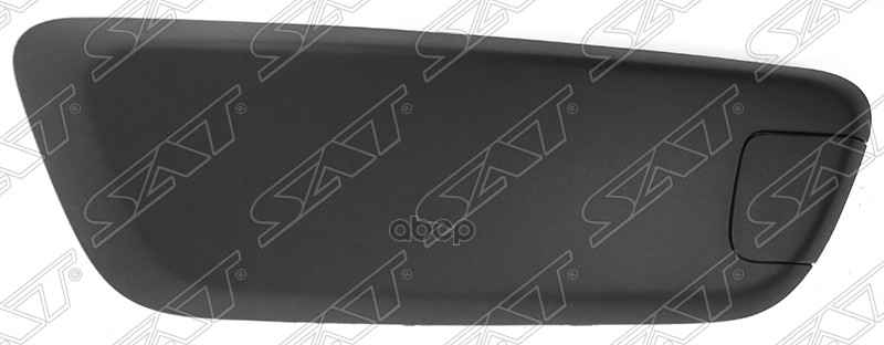 Молдинг бампера Renault Sandero Stepway 14-18 (Спереди/ Справа/ с заглушкой под крюк) Sat арт. ST-DC32-000M-1