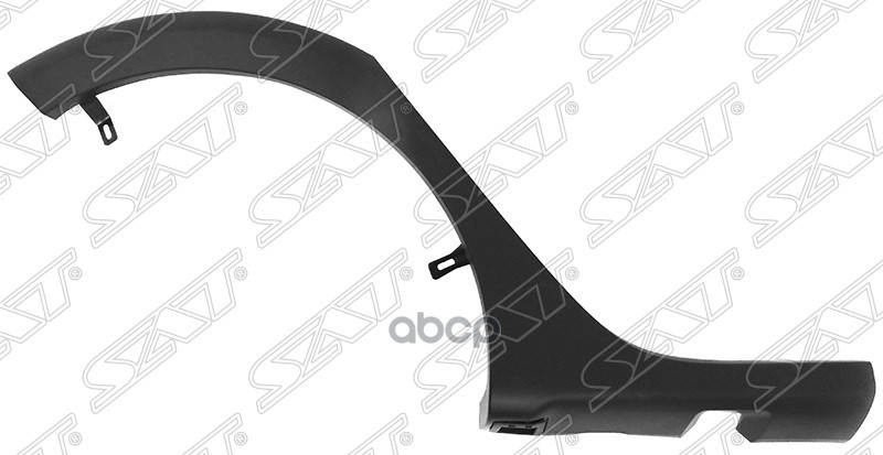 Расширитель крыла Dacia Sandero Stepway 12-16 / Renault Sandero Stepway 14-22 (Сзади/ Справа) Sat арт. ST-DC32-064M-1