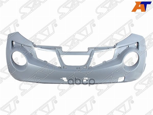 Бампер передний Nissan Juke 10-14 (Под омыватели фар/ С отверстием под крюк) Sat арт. ST-DT15-000-0