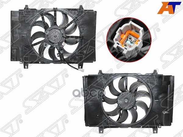 Диффузор радиатора в сборе NISSAN JUKE 10- Sat арт. ST-DT15-201-0