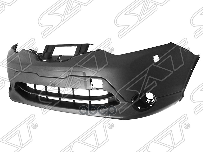 Бампер передний Nissan Qashqai 13-19 (Под омыватели фар/ Под ПТФ/ С отверстием под крюк) Sat арт. ST-DT66-000-A0