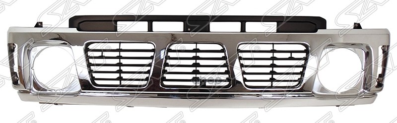 Решетка Радиатора Nissan Patrol/Safari 93-94 Черная С Хромом Sat арт. ST-DT72-093-A0