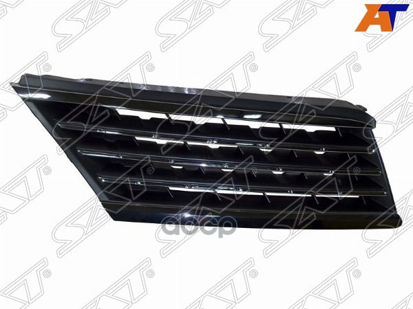 Решетка радиатора Nissan Tiida 04-10 / Tiida Latio 04-07 (Справа/ с хром молдингом) Sat арт. ST-DTW5-093-1