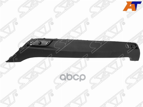 Бампер задний Chevrolet Spark 10-16 / Ravon R2 16-20 (Нижняя часть) Sat арт. ST-DW12-087-A0