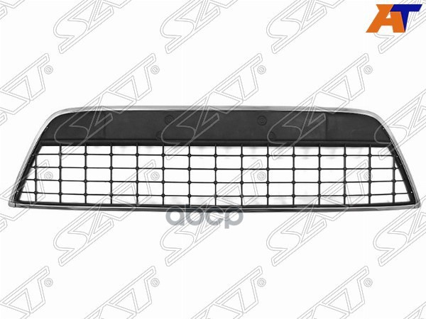 Решетка в бампер Ford Mondeo 07-10 (с хром молдингом) Sat арт. ST-FD30-000G-D0
