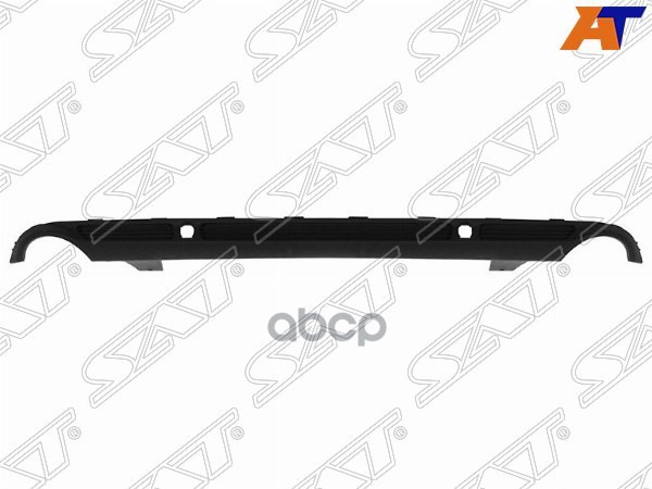 Бампер задний Ford Mondeo 10-15 (Нижняя часть/ Под две трубы/ 4D SED) Sat арт. ST-FD30-087-C0