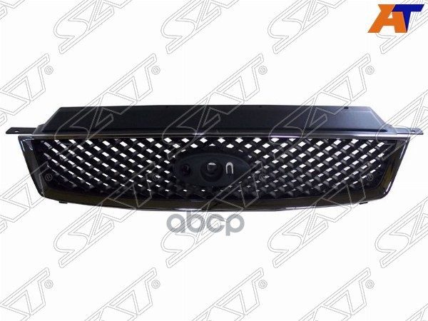 Решетка Радиатора Ford C-Max 03-07 Черная С Хромом Sat арт. ST-FD61-093-0