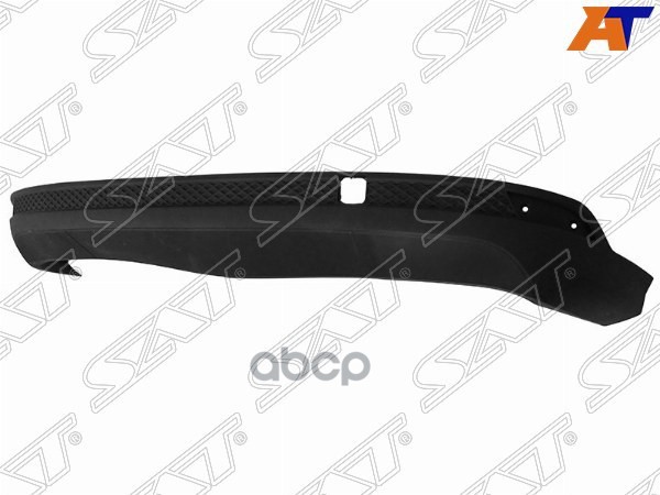 Бампер задний Ford Focus 10-15 (Нижняя часть/ С отверстием под крюк/ 5D HBK) Sat арт. ST-FDA6-087-C0