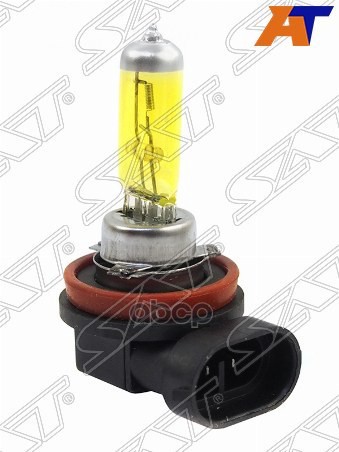 Лампа (H11/ Галоген/ 12V 55W жёлтая) Sat арт. ST-H11Y-12V