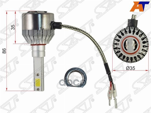 Лампа (H1/ LED/ Комплект/ 36W 3600LM) Sat арт. ST-H1-LED