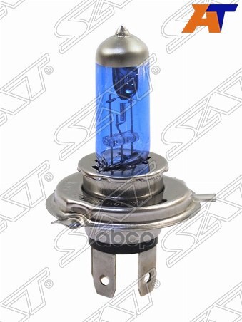 Лампа (H4/ Галоген/ 12V 60/55W белая) Sat арт. ST-H4W-12V