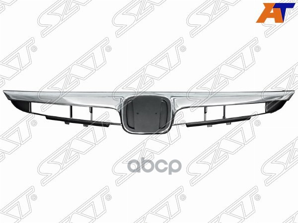 Решетка Радиатора Honda Civic 05-09 (С Хром Молдингом/ 4D Sed) Sat арт. ST-HD09-093-A0
