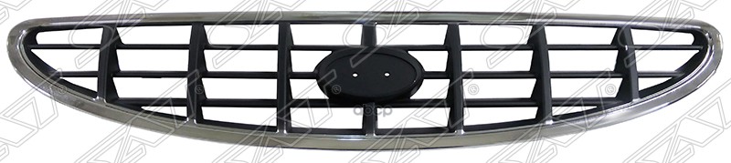 Решетка радиатора Hyundai Accent 03-06 / ТагАЗ Accent 99-12 Sat арт. ST-HN04-093-B0