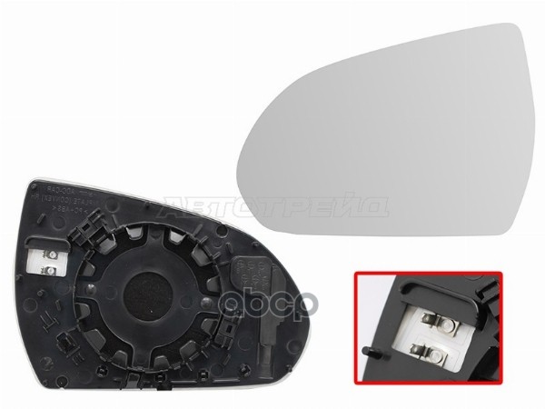 Полотно зеркала Hyundai Elantra 15-20 (Слева/ Обогрев) Sat арт. ST-HN32-940G-2