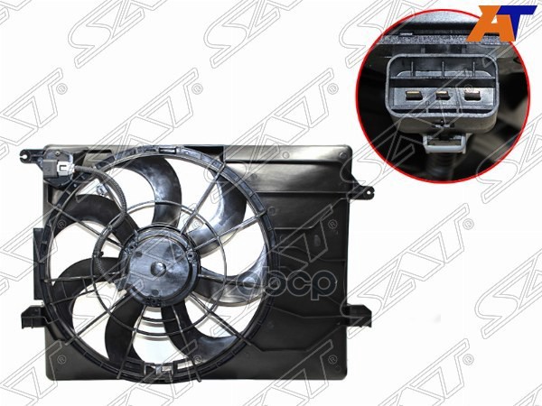 Диффузор Hyundai i40 11-17 Sat арт. ST-HN41-201-0